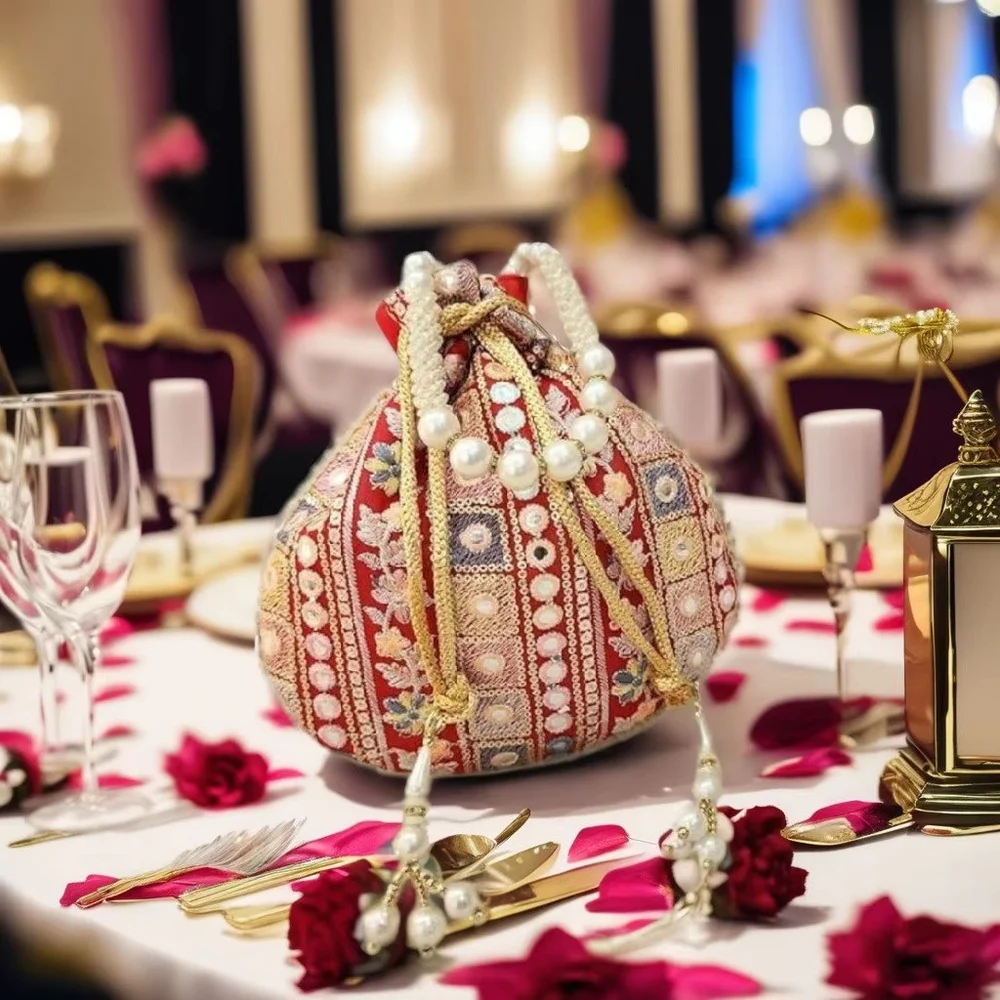 Embroidered Potli Bags