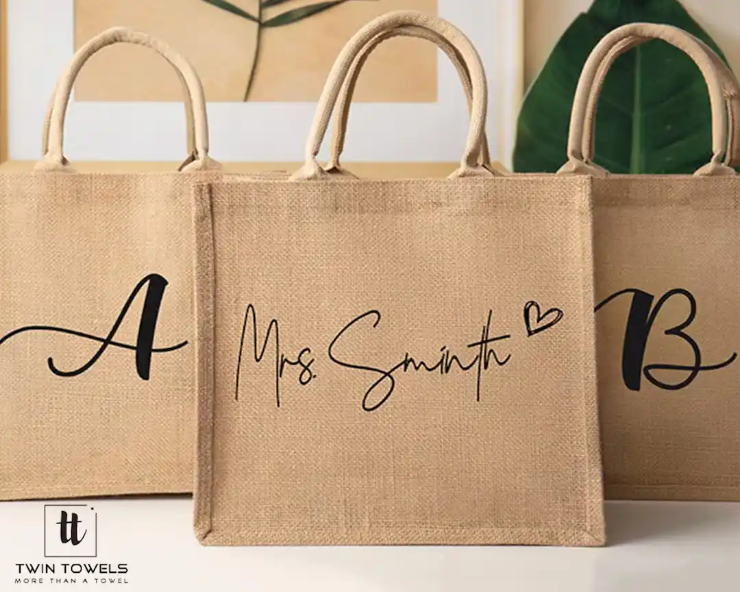 Jute or Cotton Tote Bags