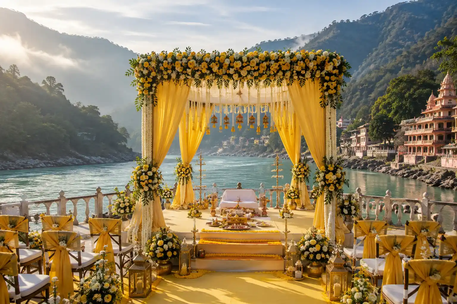 rishikesh-riverside-ganga-wedding-mandap