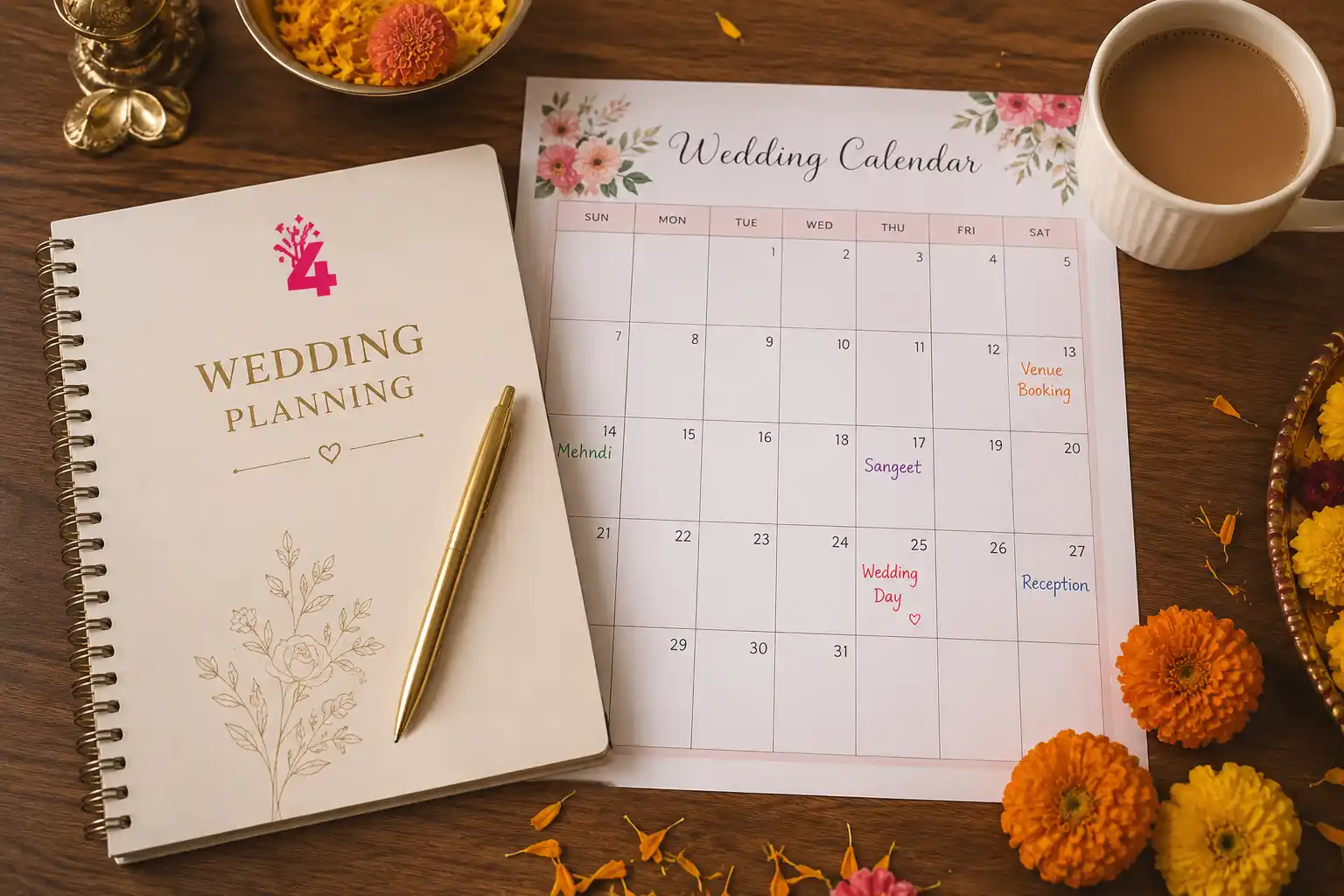 wedding-planning-timeline-flatlay