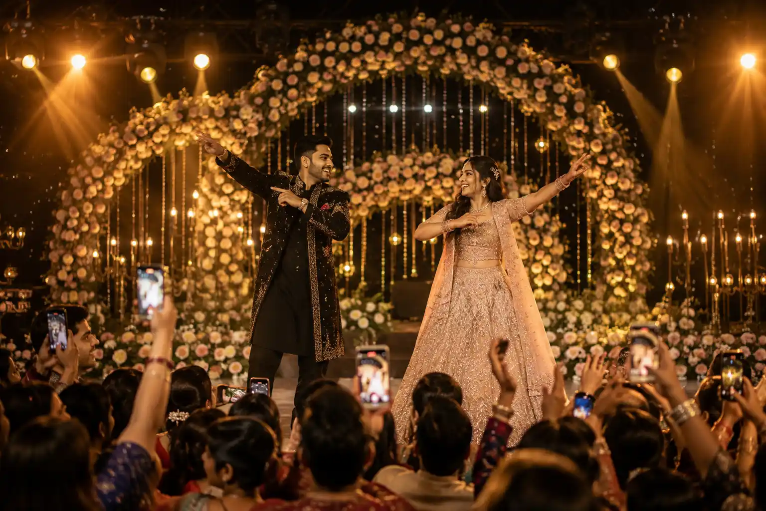 sangeet-couple-performance-stage
