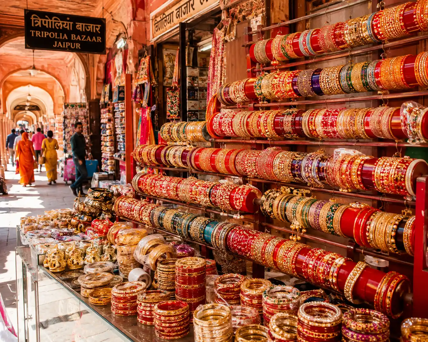 jaipur-tripolia-bazaar-lac-bangles-shopping