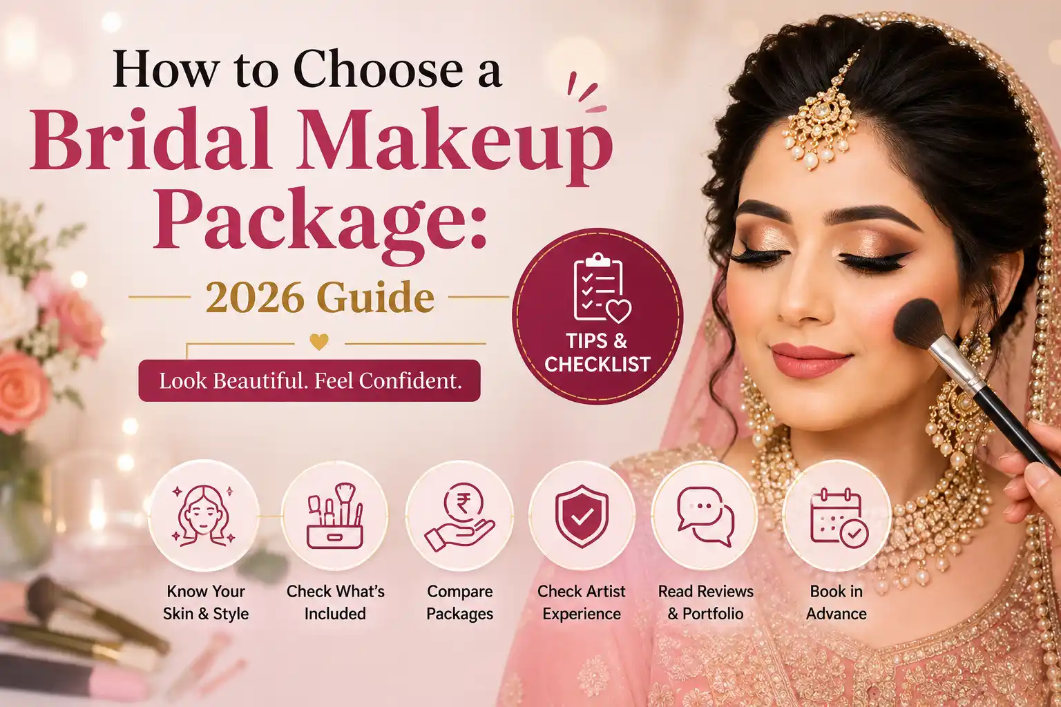 How to Choose a Bridal Makeup Package: 2026 Guide