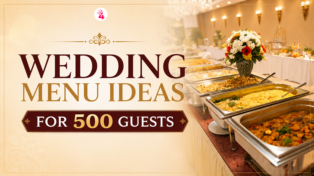 Wedding Menu Ideas for 500 Guests